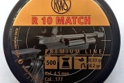 RWS R10 MATCH PELLETS (4.50) - SLEEVE (10 TINS)